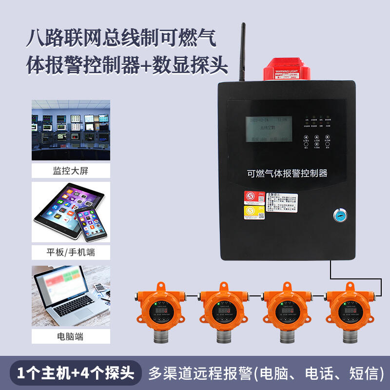 可燃?xì)怏w報警控制器 8路 16路 32路